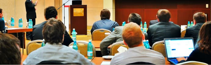 Professionals participating in a training session